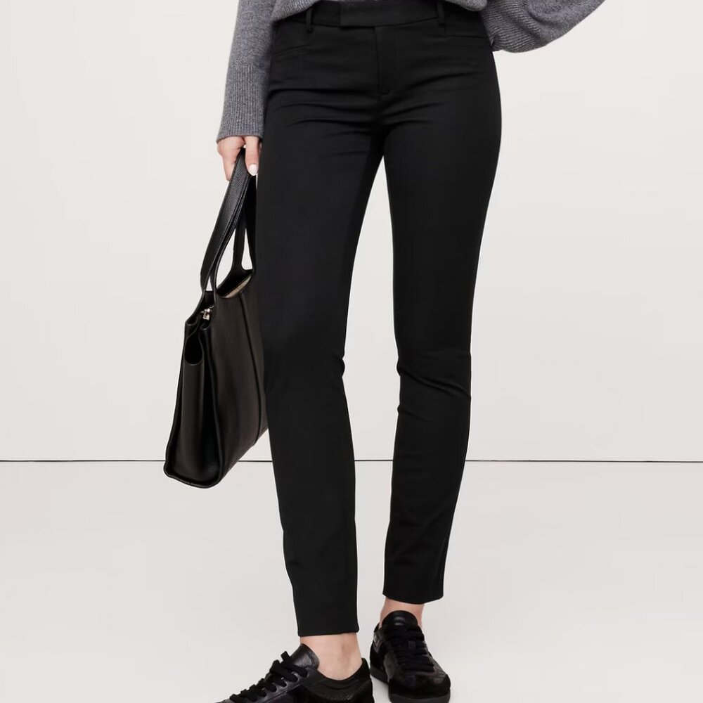 Banana Republic Black Skinny Sloan Pant